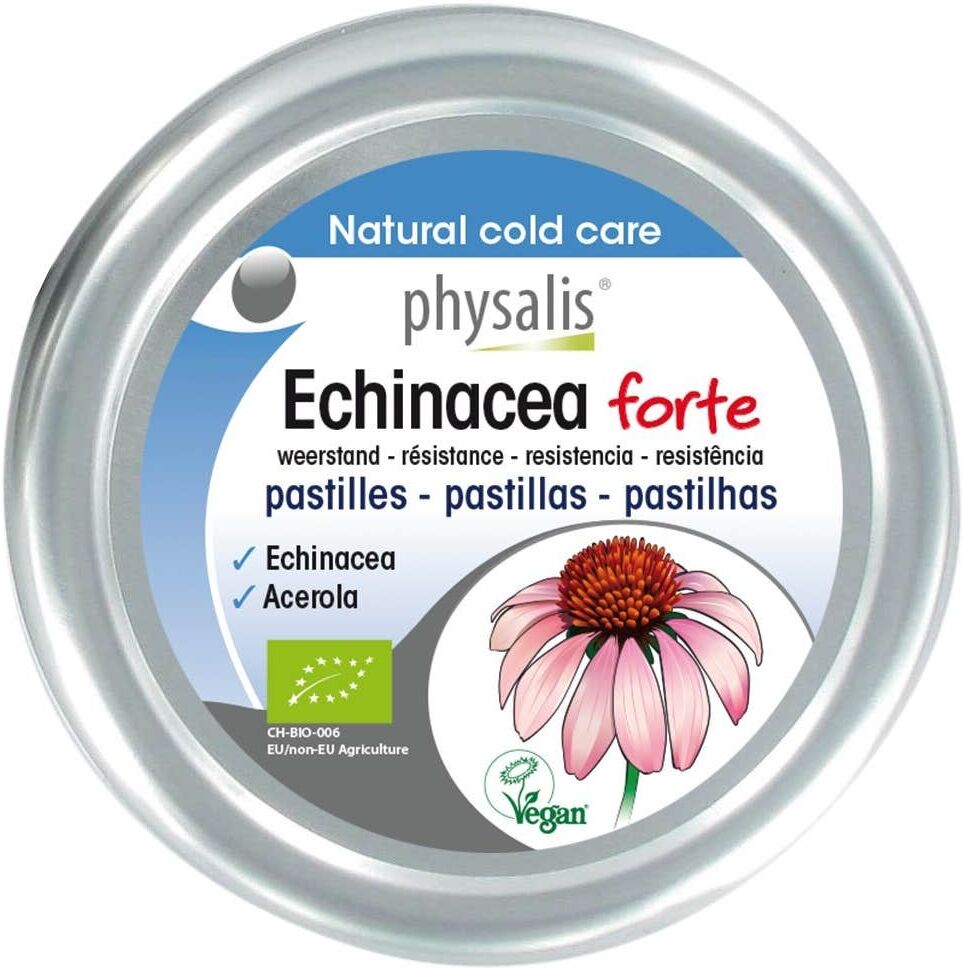 PHYSALIS Echinacea Forte Pastillas Blandas Bio 45 g