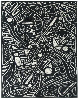 Katie Merz SPORTSGLYPHS Golf Area Rug