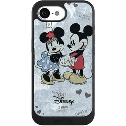 Nivocase Hülle für Apple iPhone 16e Handyhülle NIVOcore Case Schwarz Disney Vintage (Apple iPhone 16e), Smartphone Hülle, Schwarz