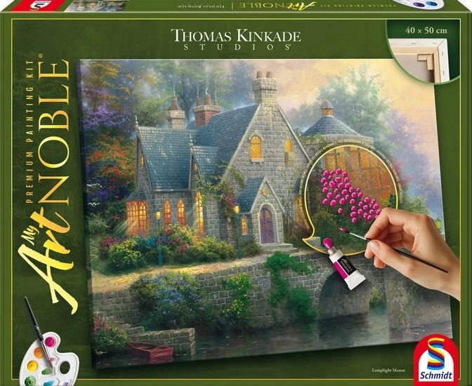 Schmidt Spiele My ArtNOBLE Thomas Kinkade - Lamplight Manor