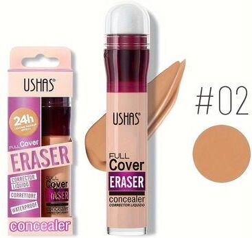 Discount Dollar Deals Sponge Head Concealer For Dark Circles, Acne Blemishes Long Lasting Liquid Foundation 02