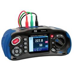 PCE Instruments Installationstester PCE-ITE 50 VDE 0100 Schleifenwiderstand L-N L-PE N-PE FI Teststrom einstellb. uvm.