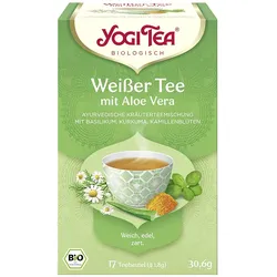 Yogi Bio-Weißer Tee mit Aloe Vera