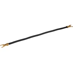 HAGER Verdrahtungsbrücke 1ph 250mm 6qmm K67G 32A Gabel isol schwarz