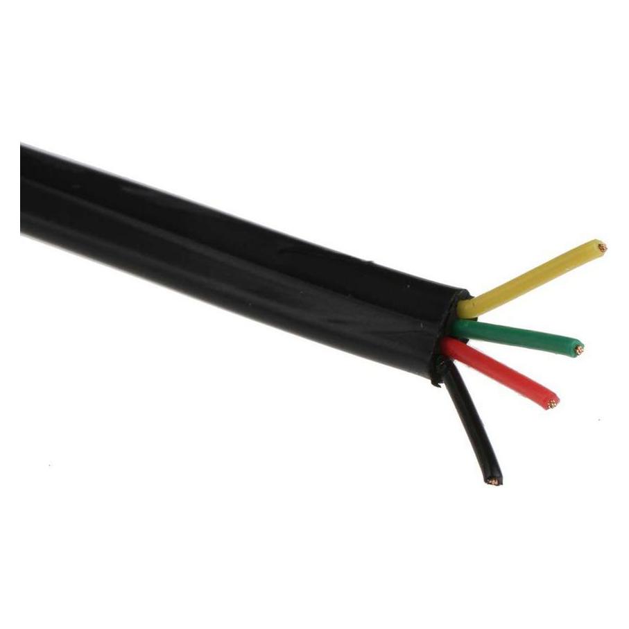RS PRO RJ-Anschlusskabel AWG30 4x0,066mm² sw (5185689)