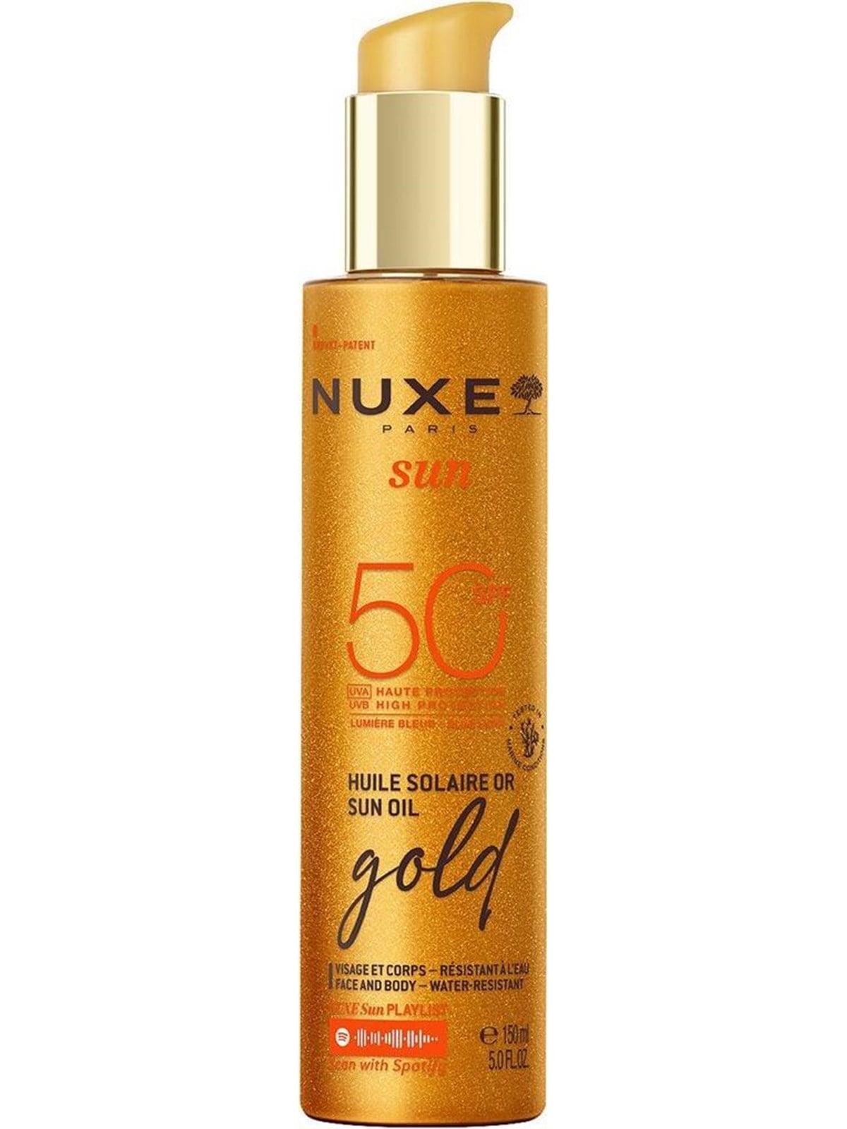 Nuxe Sun High Protection Gold Sun Oil SPF50