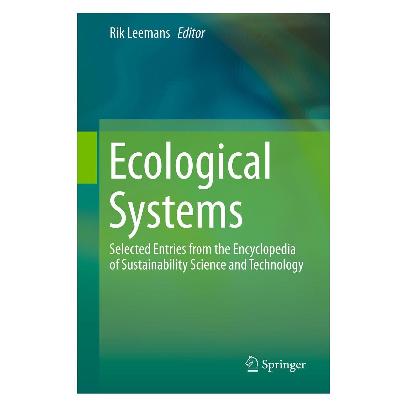 Springer Ecological Systems (Englisch, Hardcover, Rik Leemans) (9781461457541)