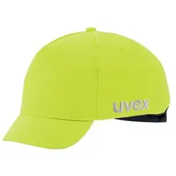 uvex u-cap sport hi-viz Anstoßkappe mit kurzem Schirm gelb 55 cm - 59 cm - 9794480 - gelb