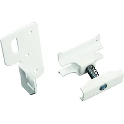 Purmo Anschluss-Set AZ13DZ952223100 verkehrsweiß RAL 9016, 4er, mit Winkelkonsole