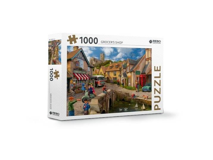 Rebo - Puzzel 1.000 st. - Grocers shop 908162