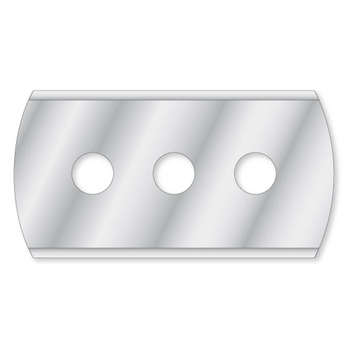 kwb 3-Loch-Ersatzklinge für Haushaltsschaber, 43 x 23 mm 023905 (Ersatzklinge) (023905)