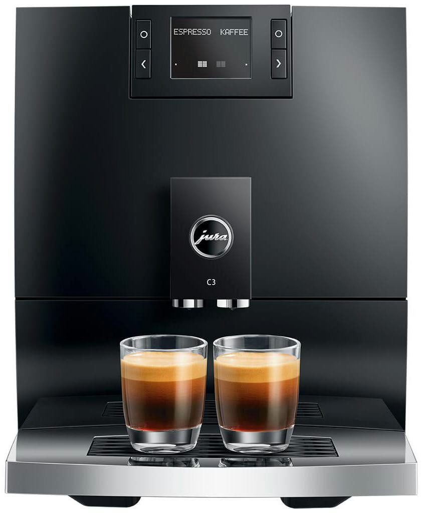 JURA C3 Piano Black (EA) Kaffee-Vollautomat