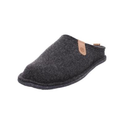 Hausschuh ROHDE "Rohde Hausschuhe Filz", Herren, Gr. 41, grau, Filz, Schuhe Hausschuh