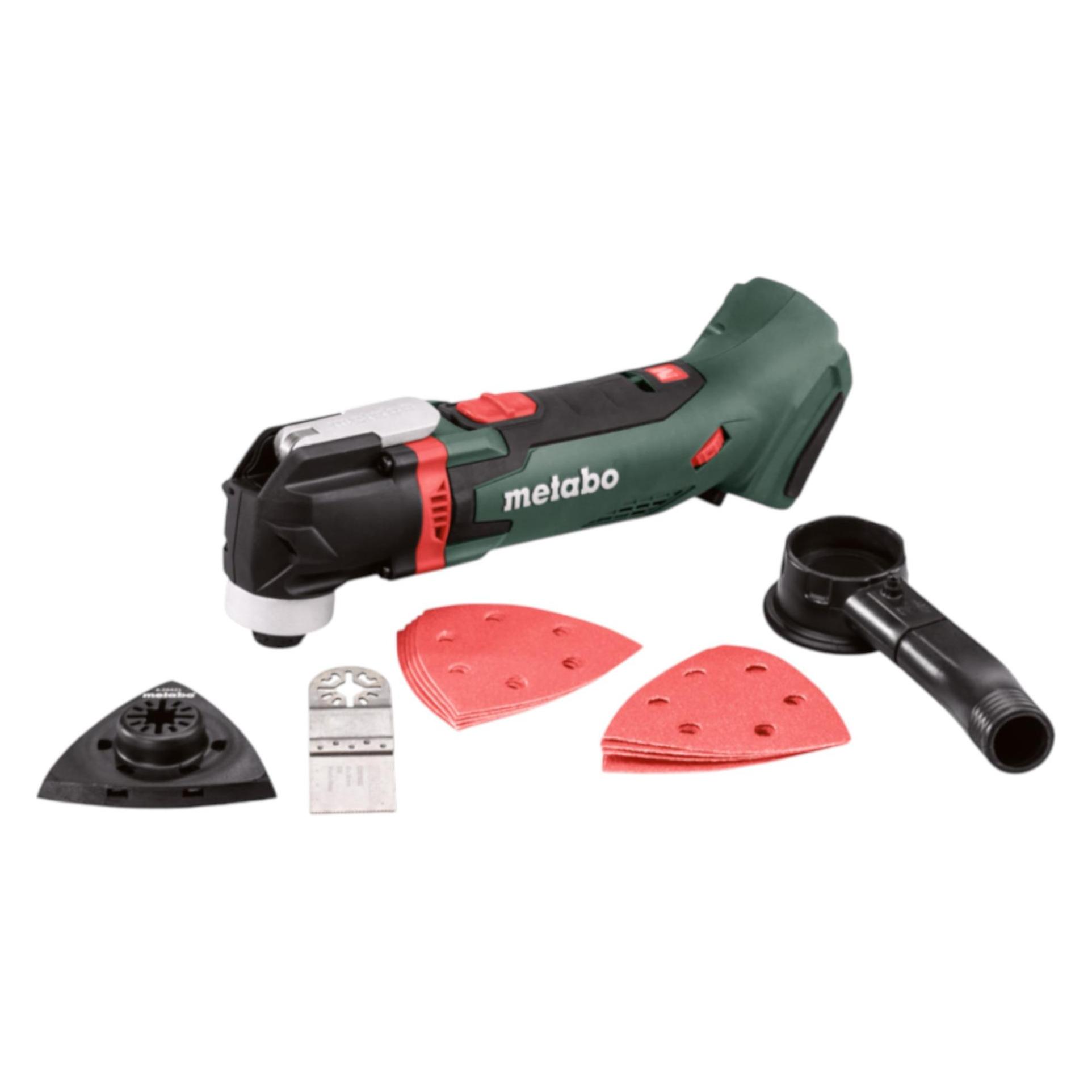 Metabo MT 18 LTX Akku Multitool 18 V OIS / Starlock + 2x Akku 4,0 Ah + Ladegerät (Oszillationswerkzeug) (60899996)