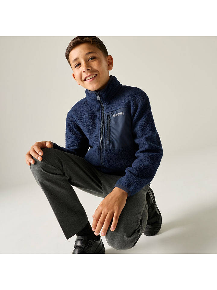 Regatta Fleecejacke "Frankie" in Dunkelblau - 104