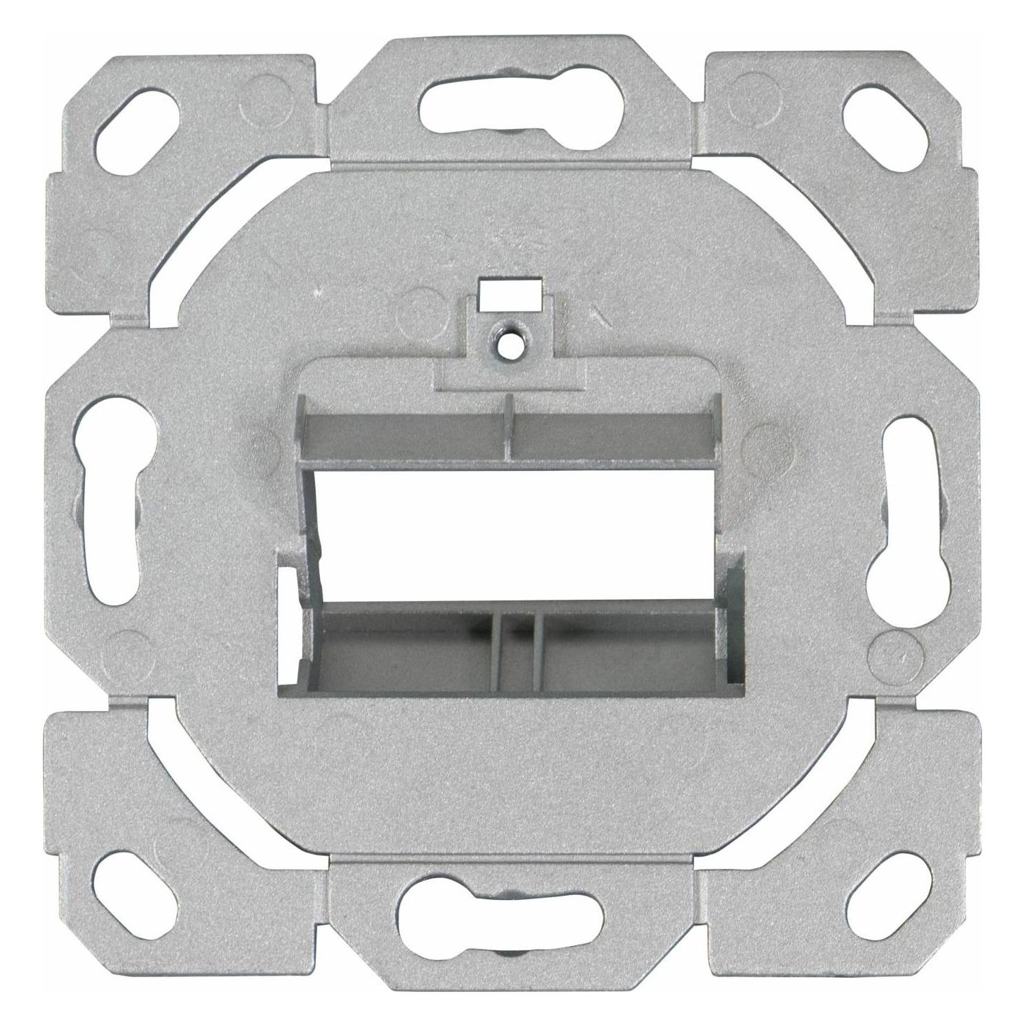 EFB Elektronik UAE Trägerrahmen für 2 x Keystone Modul Slimline E-20095, designfähig Zur Aufnahme von 2 Keystone Sl (ET-25090K)