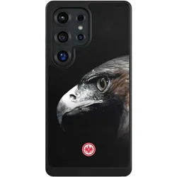 Nivocase Hülle für Samsung Galaxy S25 Ultra Handyhülle NIVOcore Case Schwarz Europameisterschaft Eintracht (Samsung Galaxy S25 Ultra), Smartphone Hülle, Schwarz