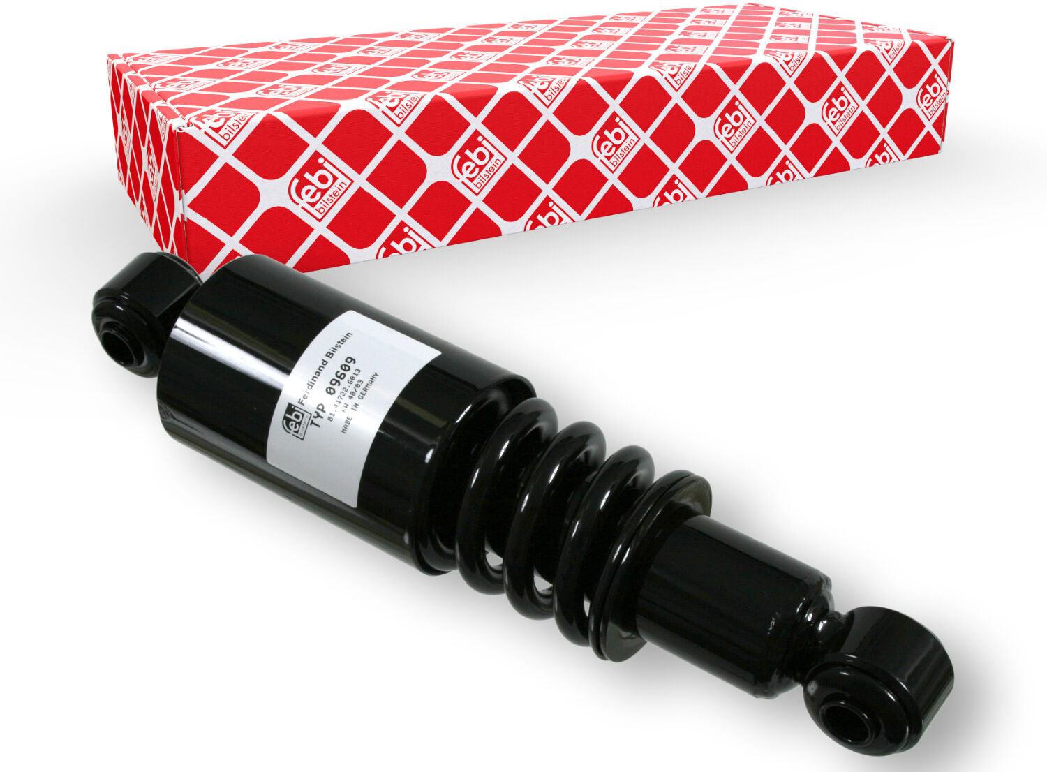 Febi Bilstein Dämpfer, Fahrerhauslagerung 09609 Hinten Für Steyr Man Lamborghini