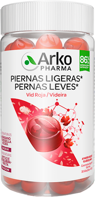 Arkopharma Arkogummies Pernas Leves 60 gomas