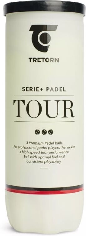 Tretorn Serie + Padel Tour 3 Rör