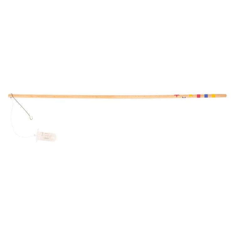Amscan Laternenstab Elektrisch Farbige Sterne Holz / Plastik 40 cm (1 Stk.) (9914508)