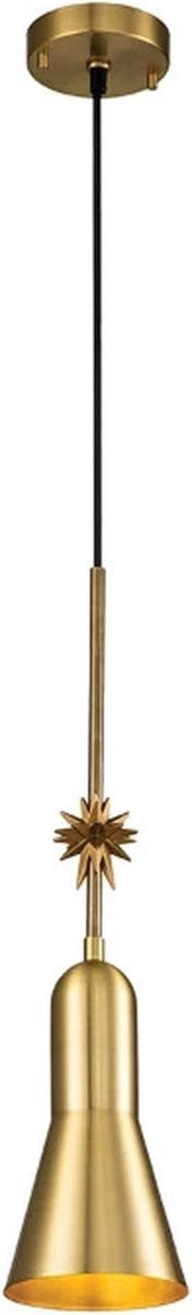 Elstead Lighting Etoile LED Hanglamp - Messing en Bladgoud
