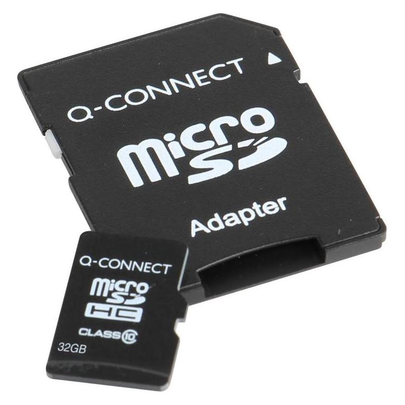 Q-Connect Speicherkarte Micro SDHC (32 GB, microSDHC) (KF16013)