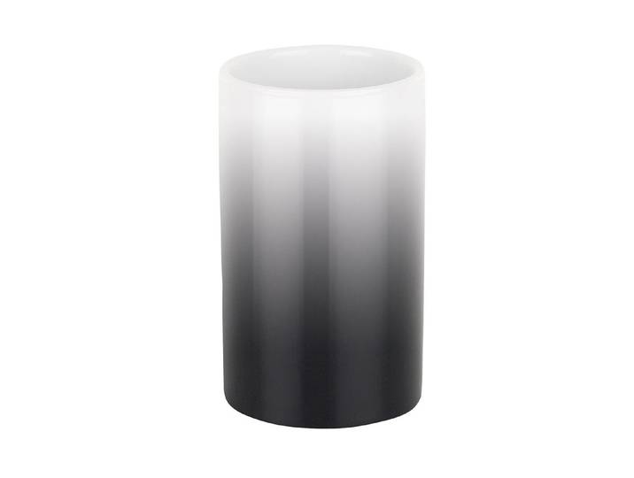 Spirella Zahnputzbecher Tube Gradient Schwarz ⌀ 7 cm 11.5 cm