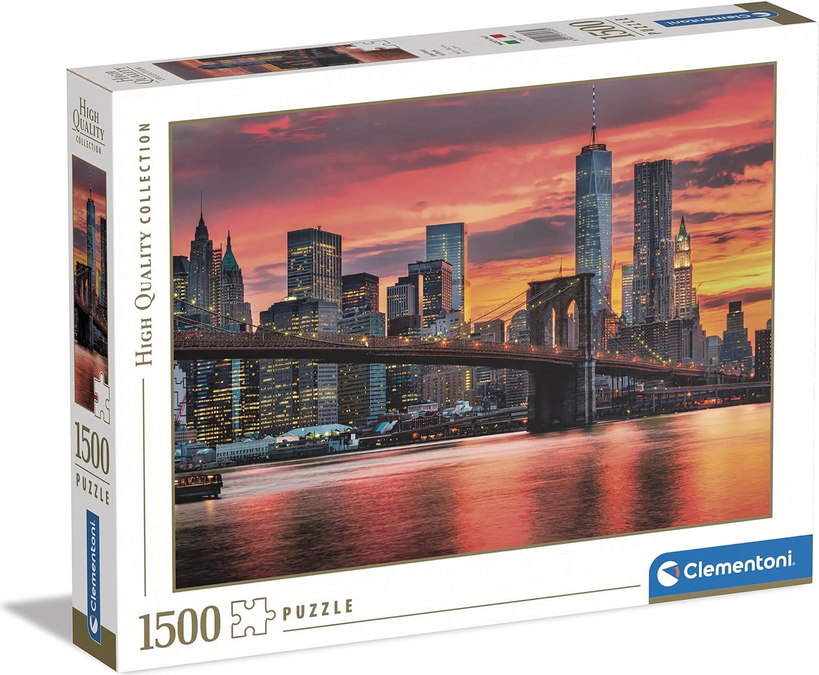 Clementoni East River Hoogwaardige Collectie (1500 onderdelen)