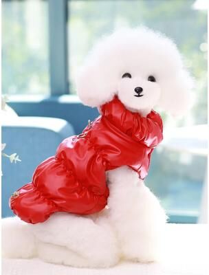 Uplifted Finds Premium Dog Jacket For Autumn Winter red xl
