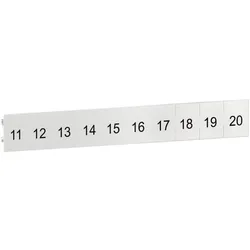 10 Stk. Schneider Electric Steckschilder SSD SSDZLN2