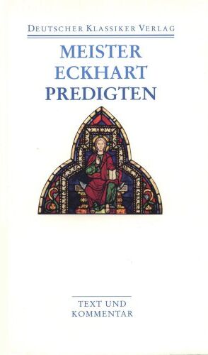 Meister Eckhart - Predigten: Werke 1 - Preis vom 14.10.2026 23:07:16 h