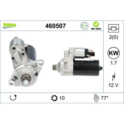 VALEO Starter REMANUFACTURED PREMIUM 458727 für VW (SVW)