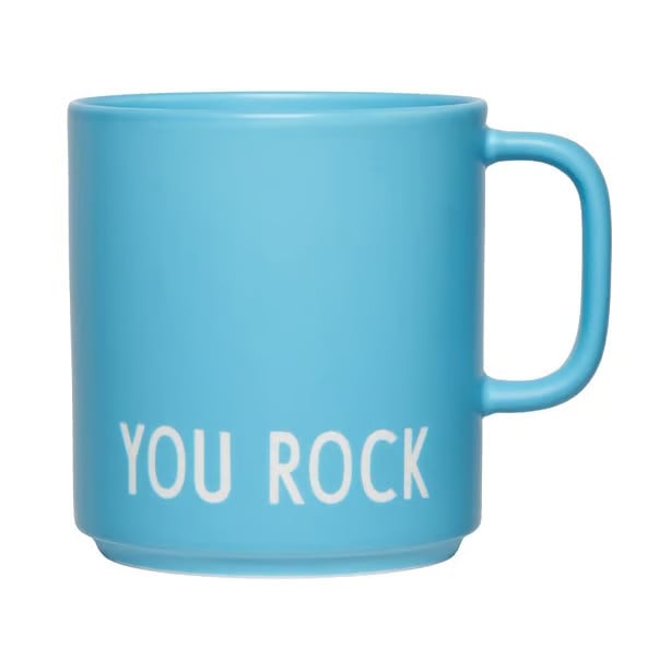 Design Letters VIP favoriete mok met oor You rock 25 cl