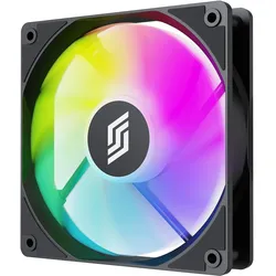 Silentware RF120 Black 120mm PWM A-RGB Gehäuselüfter, leise, starker Airflow, Gaming-PC
