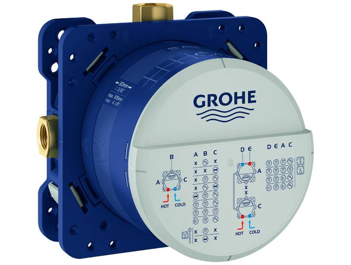 GROHE Corps d'encastrement universel Rapido SmartBox 35604 DN 15 3 départs