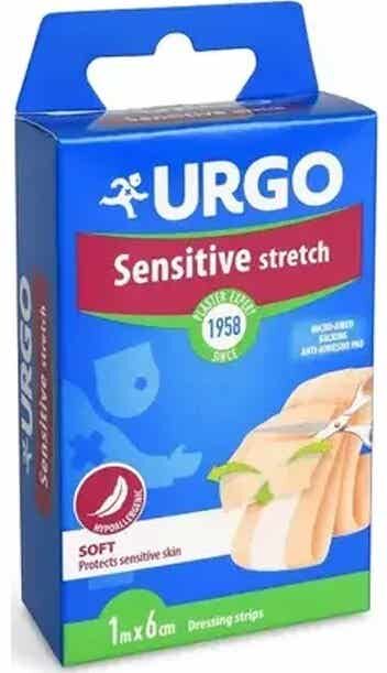 URGO Sensitive Stretch Banda 1m x 6 cm
