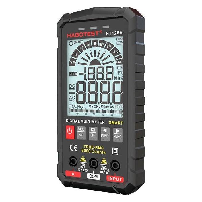 Habotest HT126A Digital Universal Multimeter (Hand-Multimeter) (HT126A)