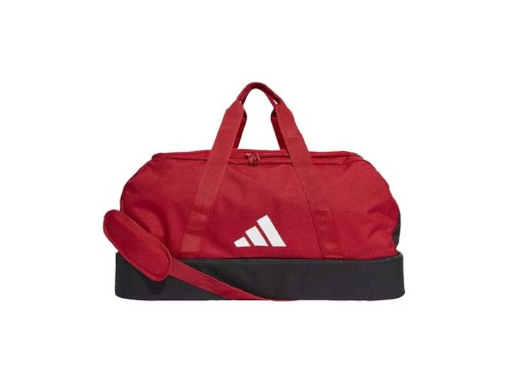 adidas Unisex Tiro League Duffel Bag, Team Power Red 2 / Black/White, M