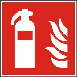 Feuerlöscher-Symbol-Schild