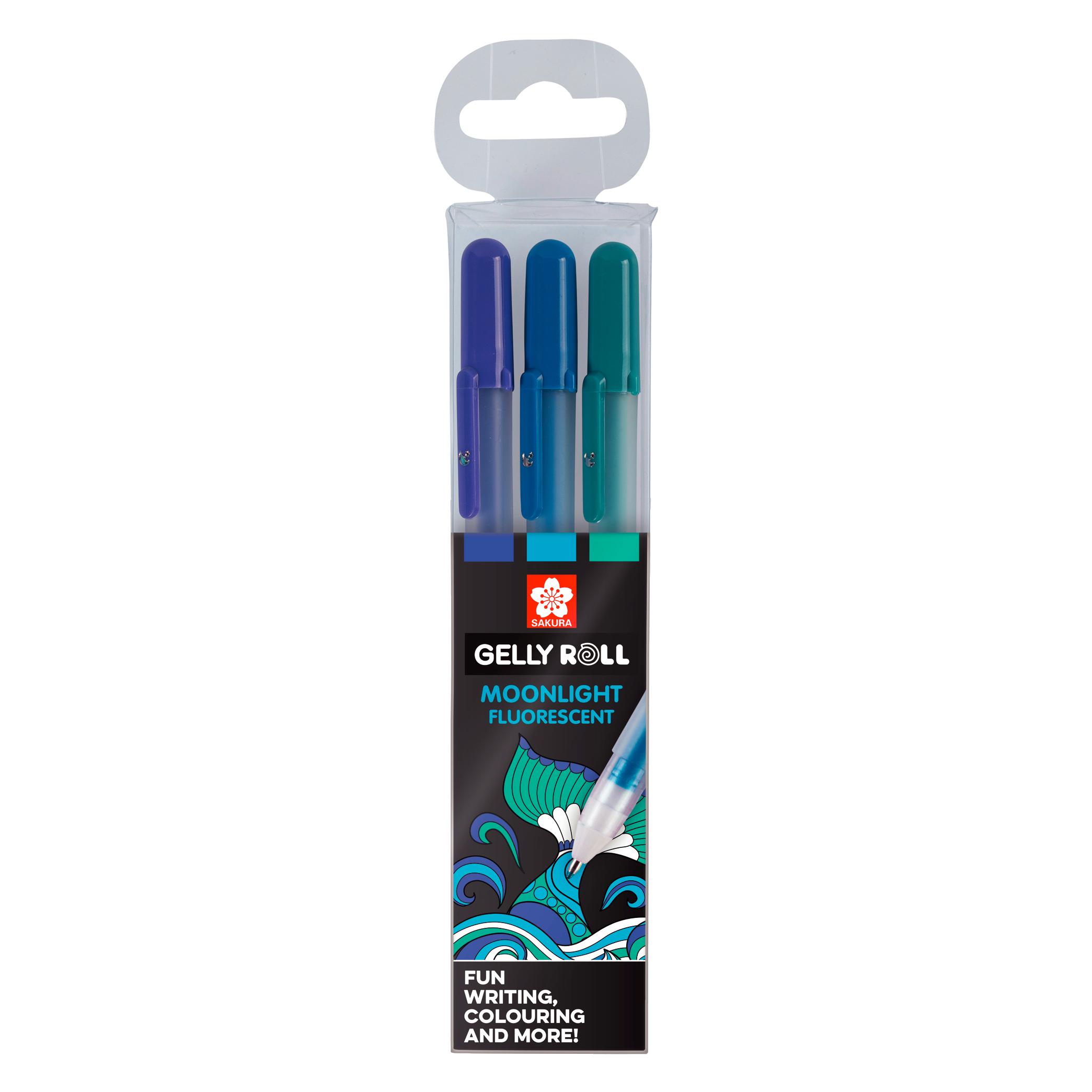 Sakura GELLY ROLL - Gelschreiber "Moonlight" (3x) (POXPGBMOO3C)