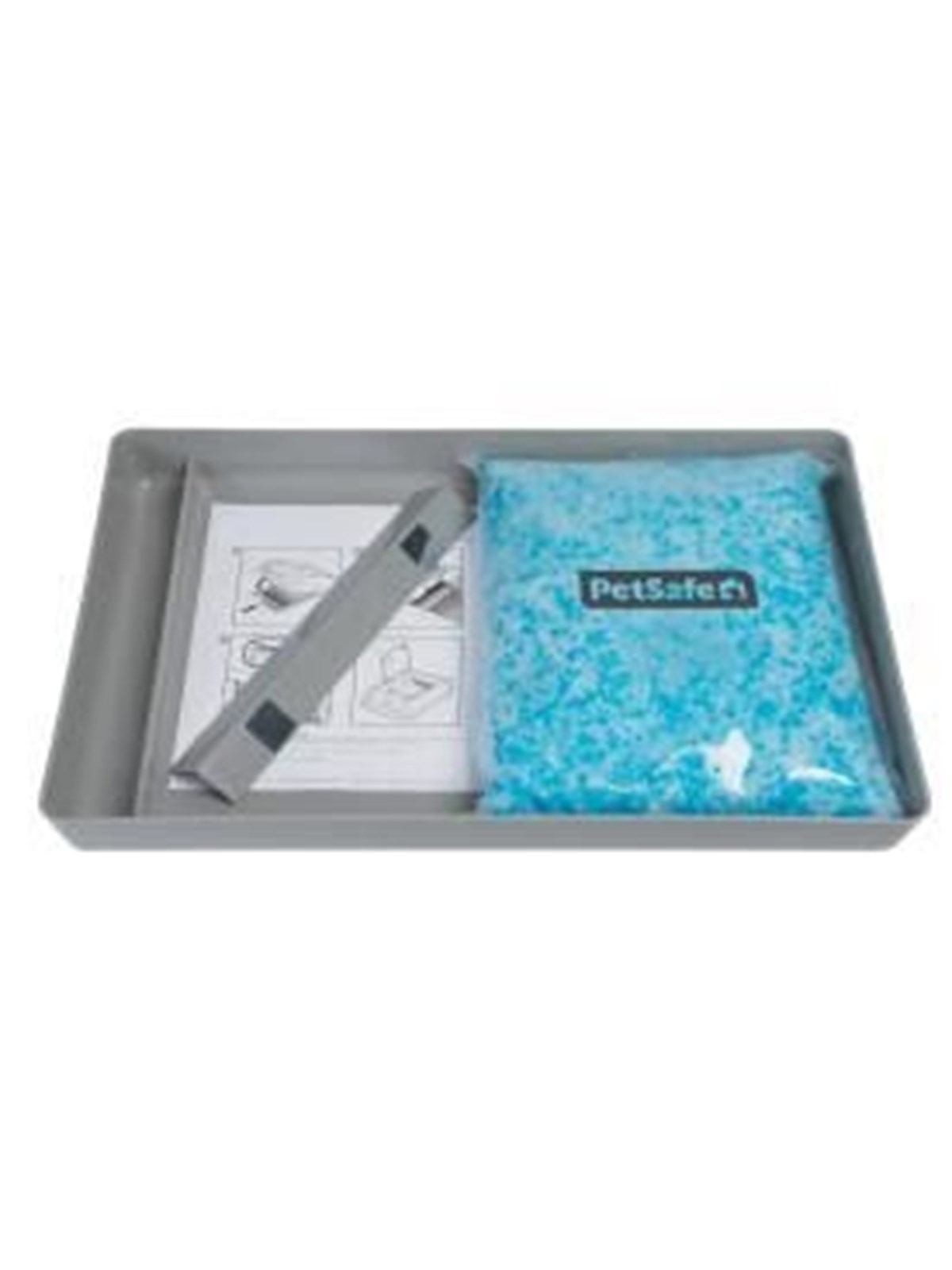 PETSAFE ScoopFree Wiederverwendbare Schale mit Crystal C