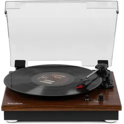 Audizio RP112D Retro (Vollautomatisch), Plattenspieler, Braun