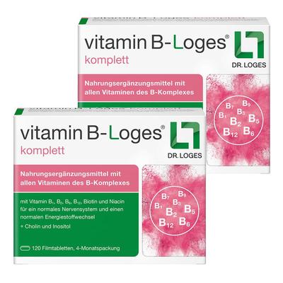 Vitamin B-Loges komplett Filmtabletten Doppelpack 2x120 St