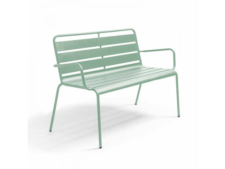 Oviala - Banc de jardin en métal