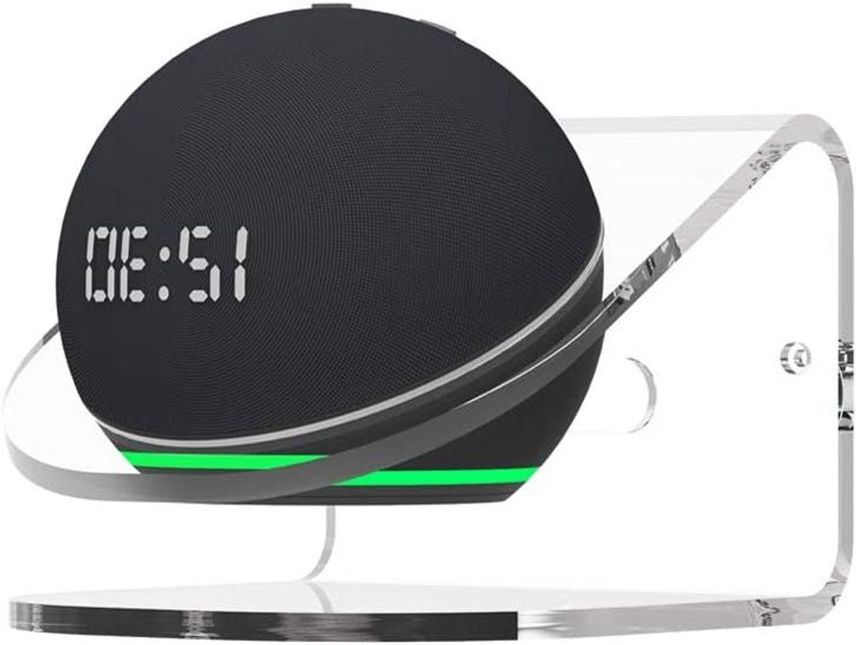 Wandhouder Smart Speaker Plank Houder Helder
