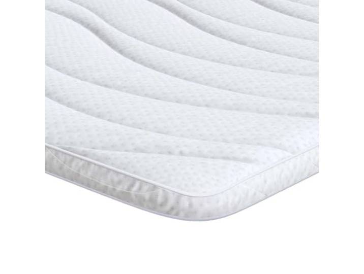 YUOGHRTFE Latex Matratzen Topper Weiss 140x200 cm Strickstoff, Atmungsaktiv, Latexschaum, Pflegeleicht mit Feuchttuch