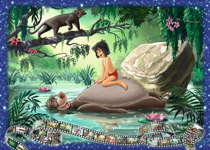 Ravensburger Puzzle Disney Collector's Edition - Das Dschungelbuch (1000 Teile)