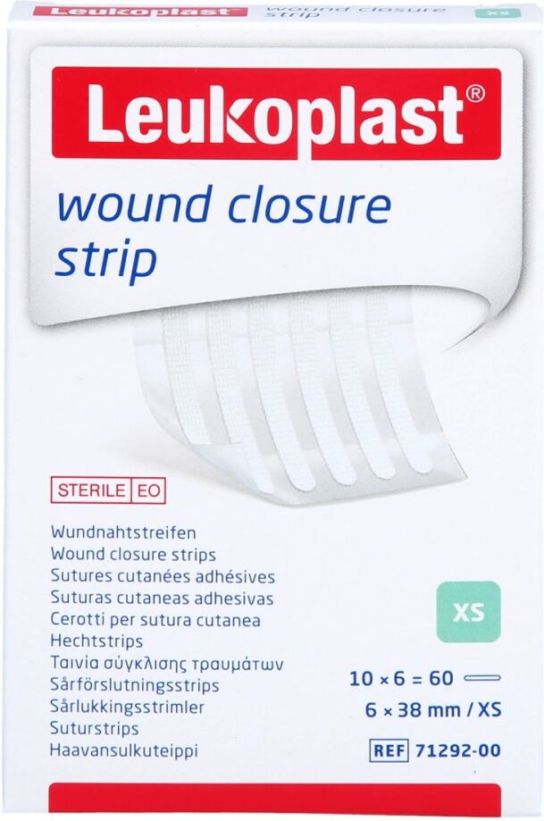Leukoplast Wound Closure Strip 6x38 Mm Weiß