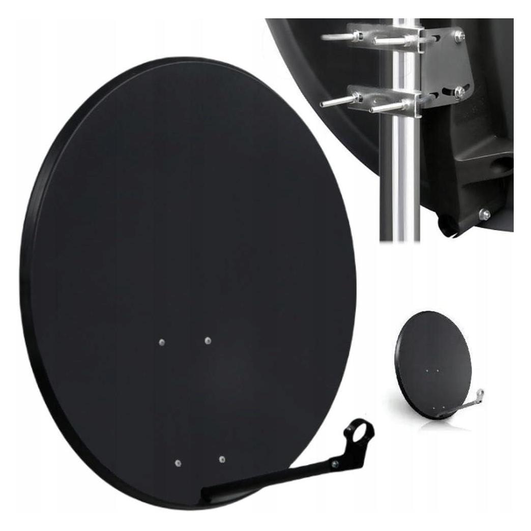 Corab ANTENNENSCHÜSSEL 80 CM DUNKEL (COR-800SAE-C) (Parabolantenne, DVB-S / -S2) (36750)